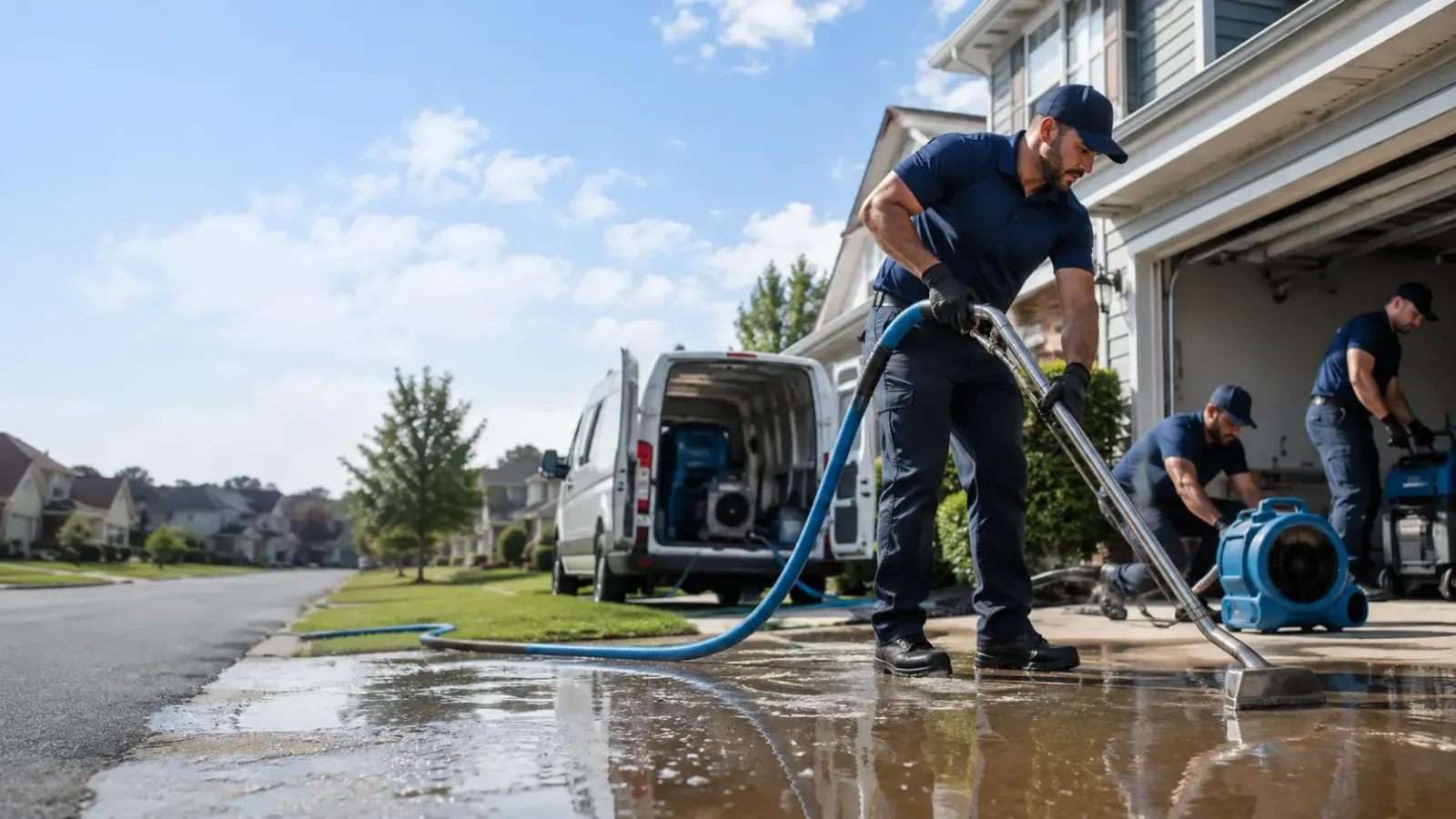 Flood Damage Restoration in Helena, OK